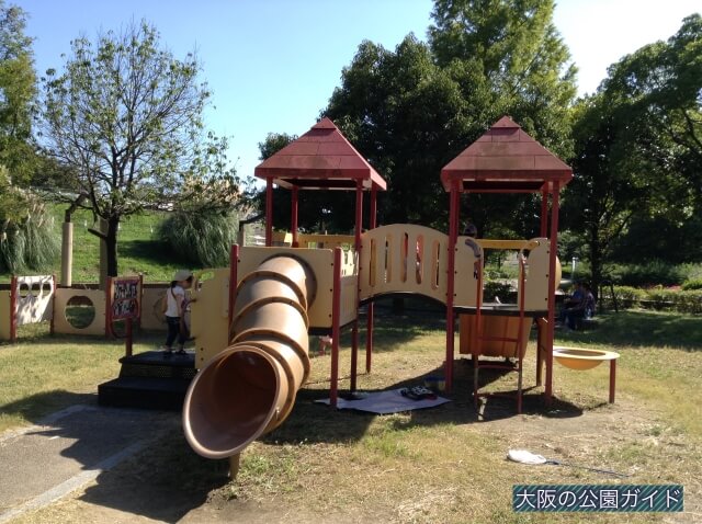 深北緑地「③とりで広場」幼児向け複合遊具