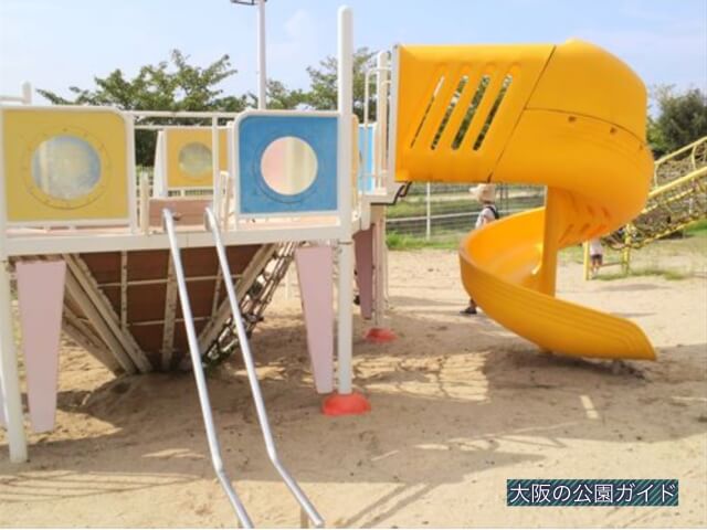 花園中央公園の幼児向け遊具