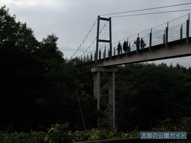「ハーベストの丘」吊り橋