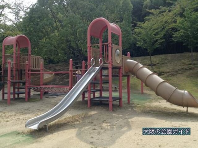 服部緑地 いなり山児童遊技（ガリバー公園）遊具大サイズ