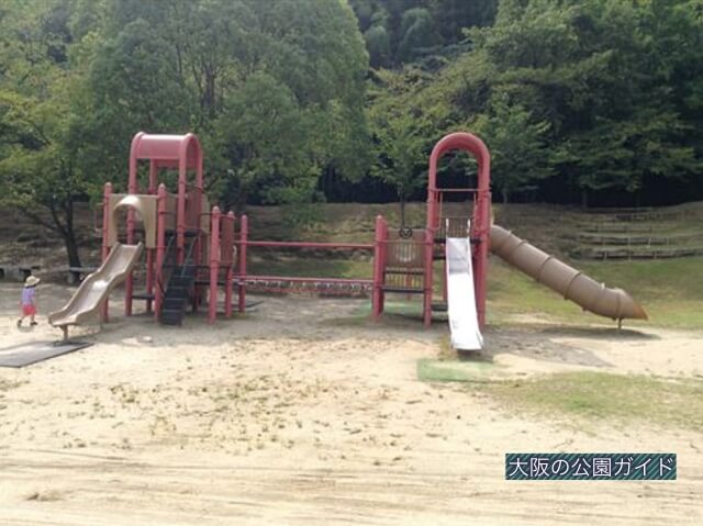 服部緑地 いなり山児童遊技（ガリバー公園）遊具大サイズ