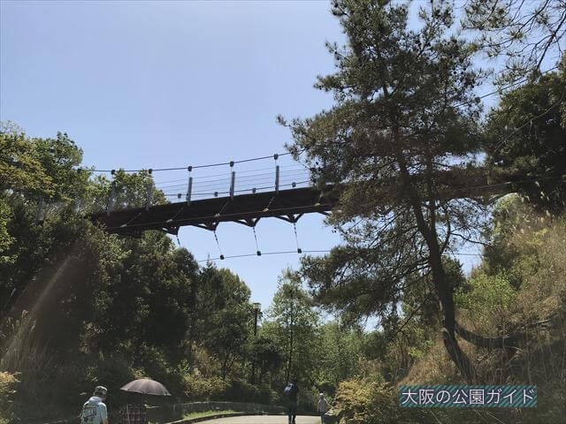 錦織公園「峠のつり橋」