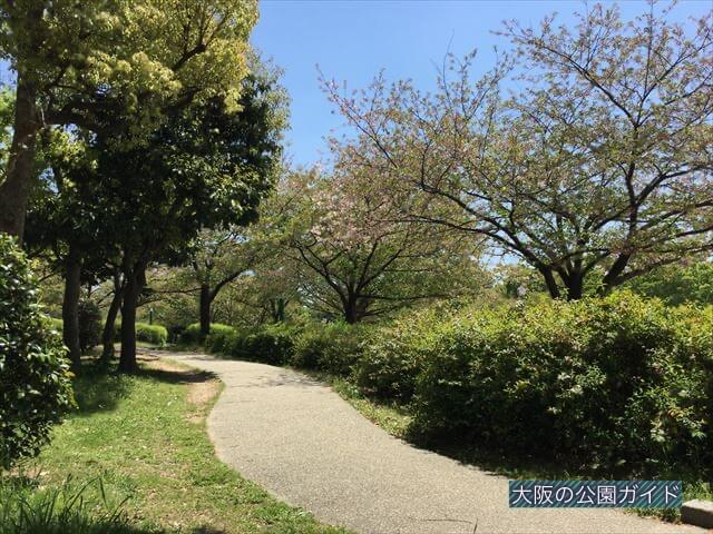 「八幡屋公園」ウォーキングコース