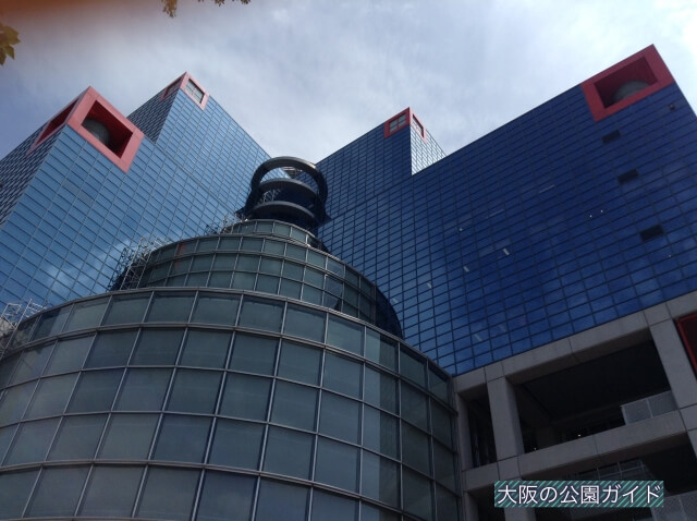 扇町公園・関西テレビ真下から